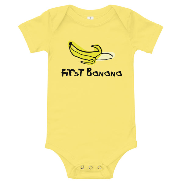 First Banana - Baby Onesie