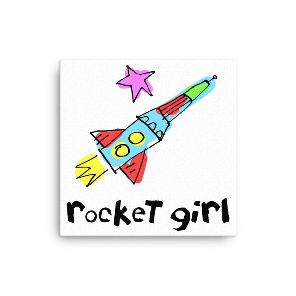 Rocket Girl - Canvas